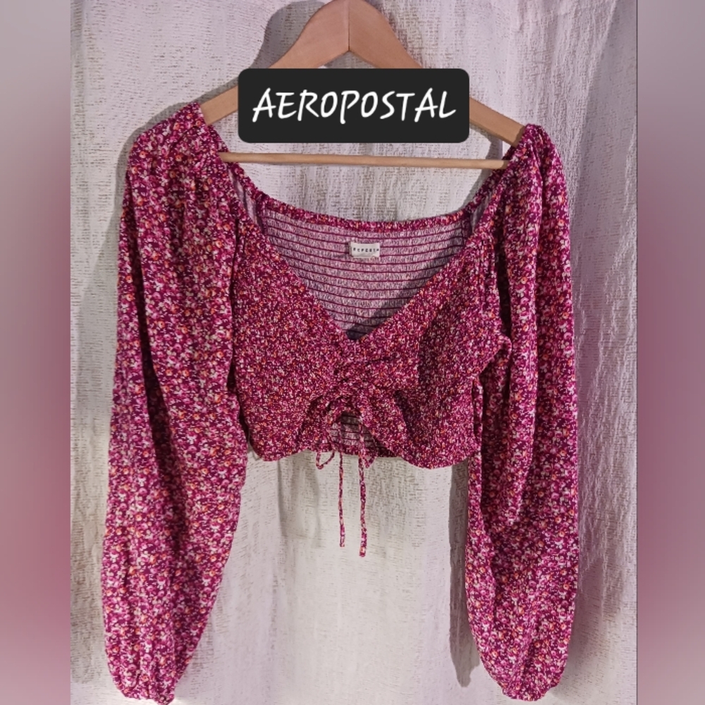 AEROPOSTALE super crop top womens size large